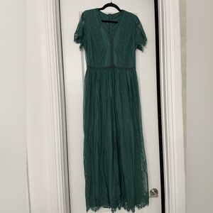 WOMENS DRESS - DEEP EMERALD